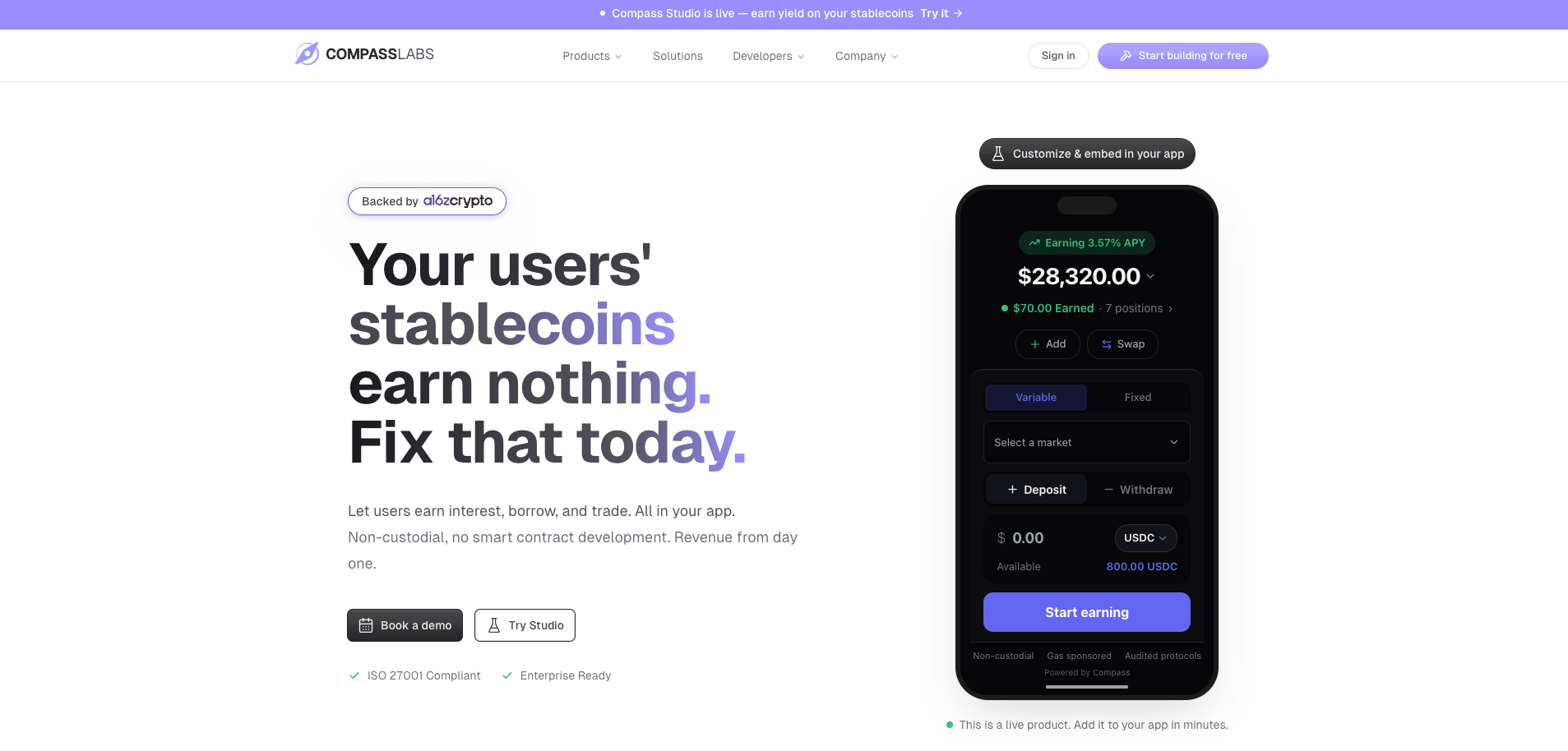 Compass Labs website